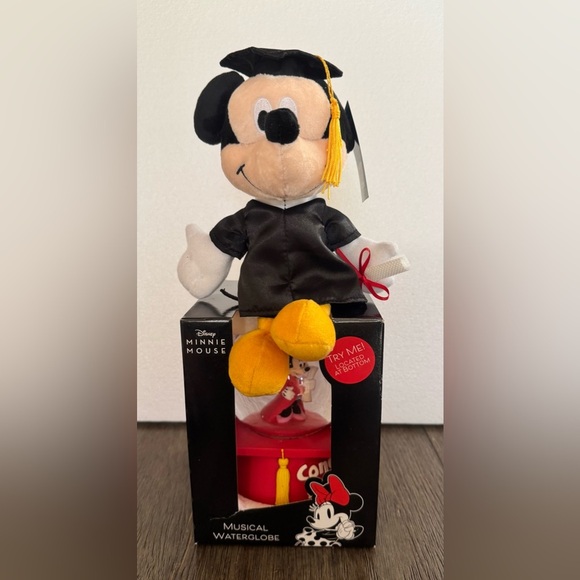 Disney Mickey and Minnie Mouse Musical Waterglobes - Picture 2 of 13
